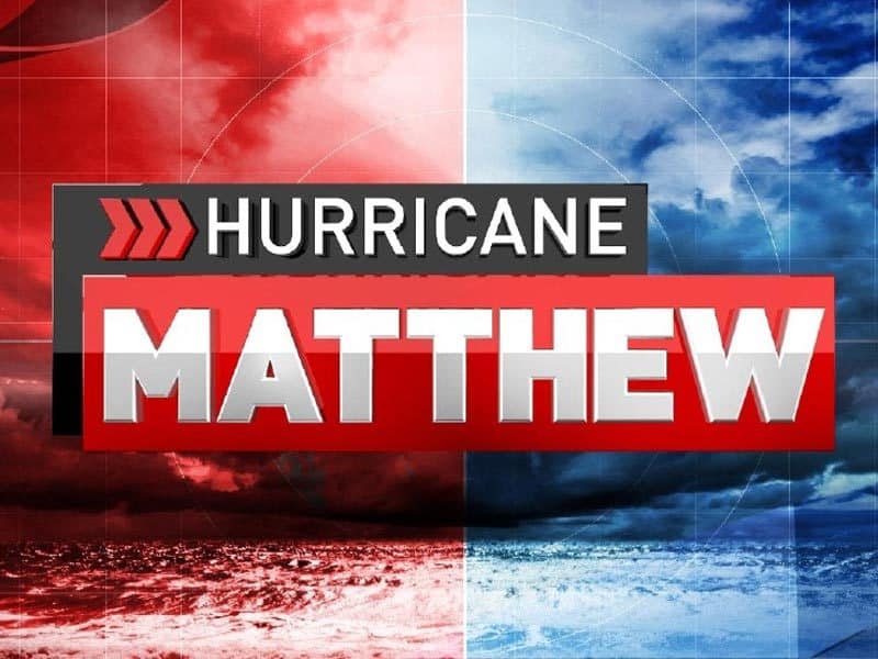 Predicting Hurricane Matthew