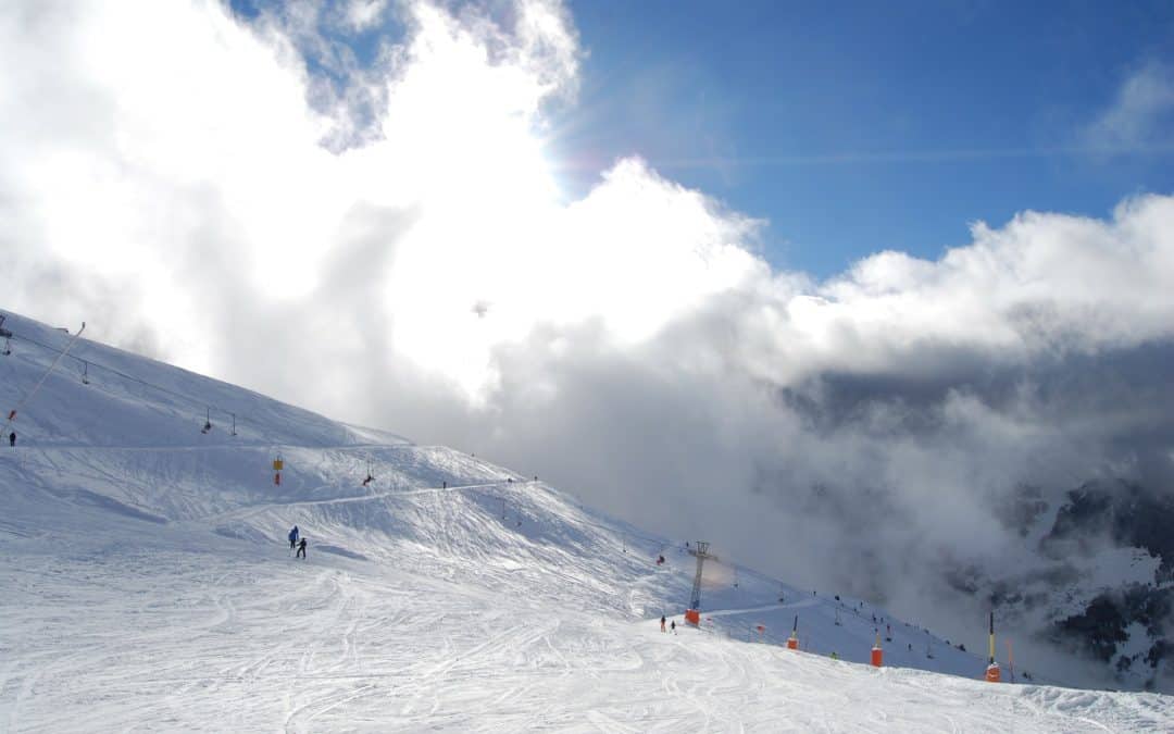 Mountain, Snow, Skiing, Winter