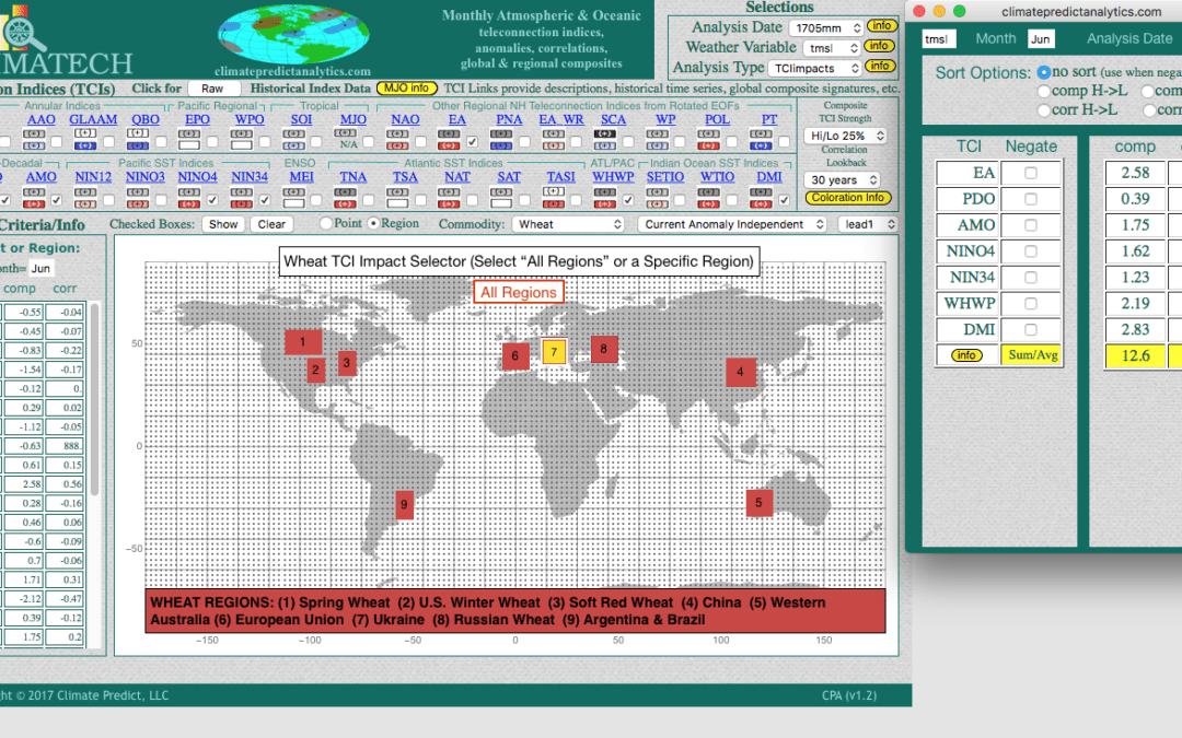 Other Than Wet Midwest Weather, Why Climatech Predicts Some June Weather Issues for European Wheat