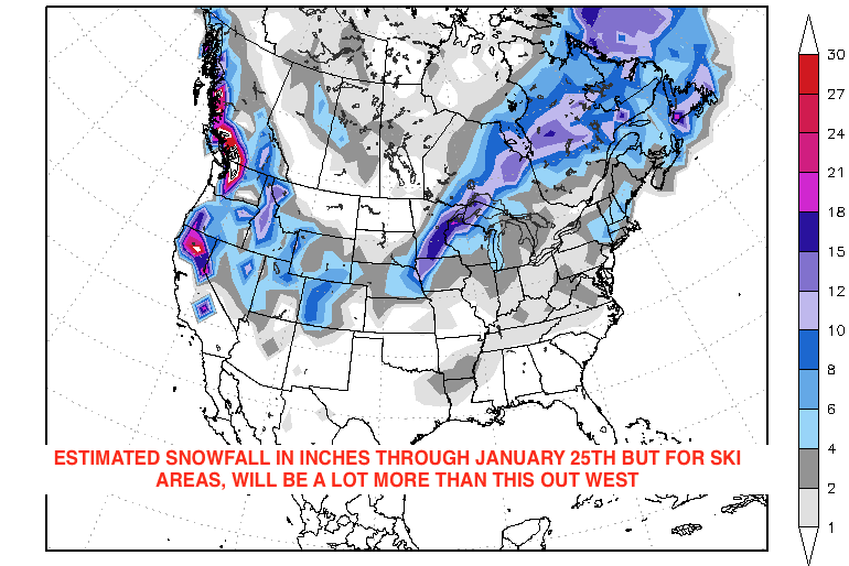 Great news for Western ski resorts and a look at the snow so far