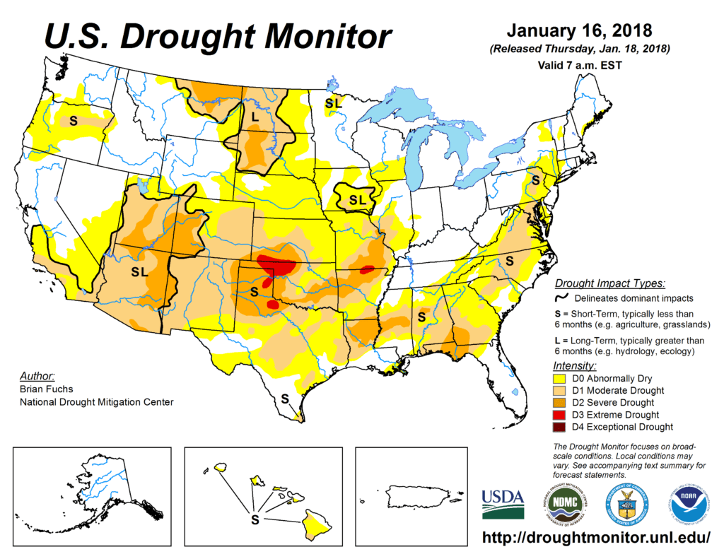 drought, CWG, stormvista, grains, futures, USA, wheat