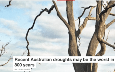 Australia’s growing drought and new research about Climate Change vs. historical cycles