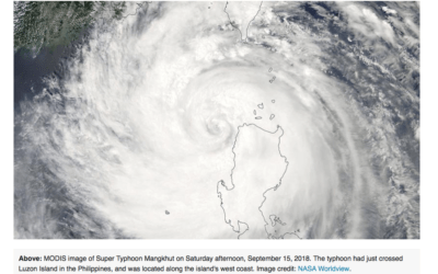 Typhoon Mangkut’s destructive path and why the Atlantic hurricane season should be weakening