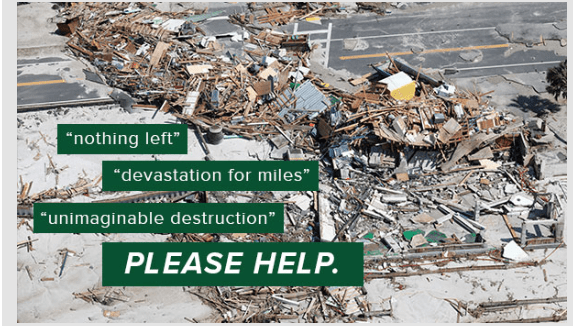 The Sierra Club’s mission to help people in need from hurricane Michael