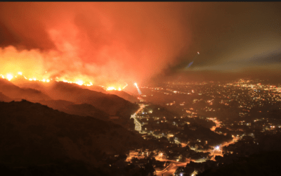 The California forest fires, Climate Change and how a weak El Nino could enhance a cold and snowy U.S. winter