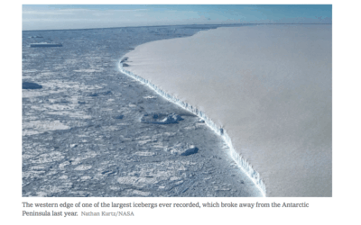 Antarctica is melting three times as fast, compared to a decade ago