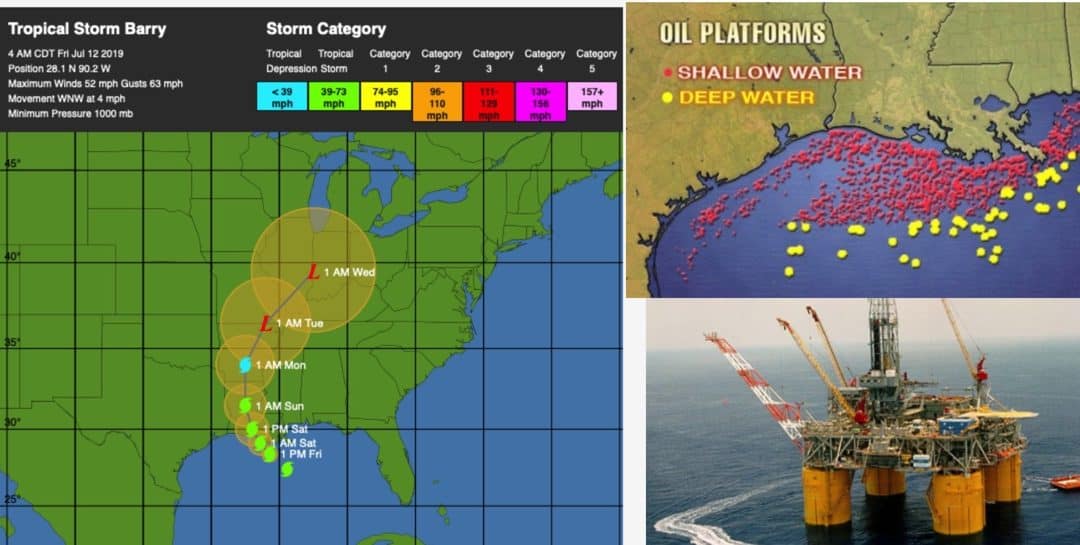 Tropical Storm Barry, El Nino Modoki and Energy Markets