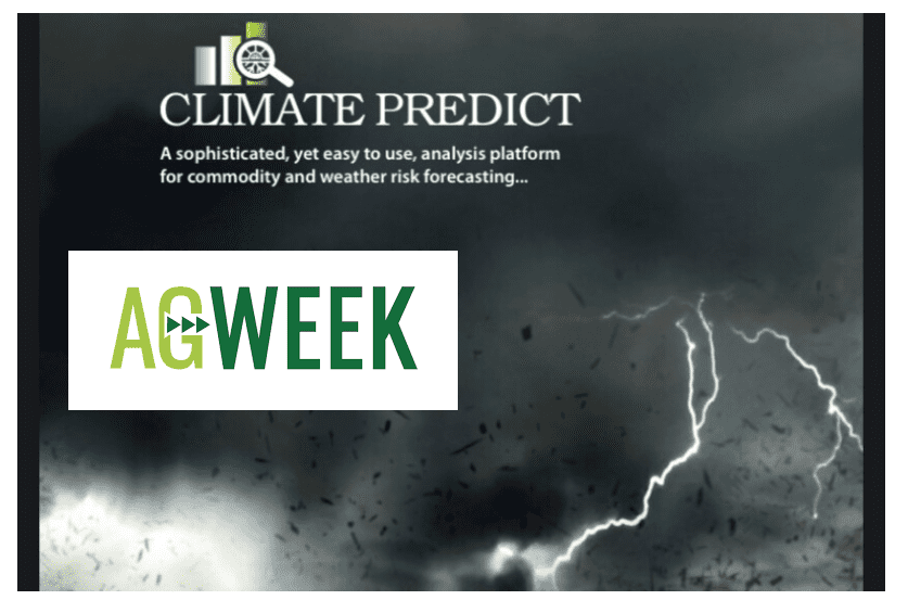 AGWEEK: Using special techniques to predict  weather and commodity prices for farmers and traders