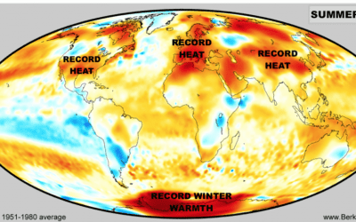 Time Lapse Video of a Warming Planet