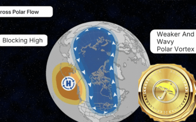 Cross Polar-Flow To Bring Coldest Early December Outlook For US Natural Gas Areas in 1-2 decades
