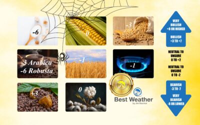 The Polar Vortex Retreat & Updated Weather Spiders