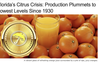 Orange Juice, Florida Freeze,  Nat Gas Weather & Coffee Volatility