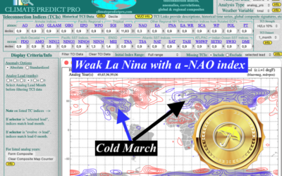 Implications of a weak La Niña & strong negative NAO for global commodities