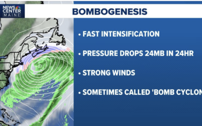 A Major East Coast Snowstorm Next Week: What is “Bombogenesis?”