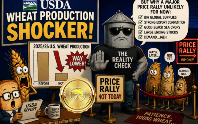 Weather Panic vs. Supply Reality in Global Wheat Markets and Trade Ideas in Commodities