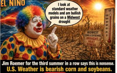 Updated Weather Spider: “Not Clowning Around”–Highs in corn & soybeans are likely in, and an update for other markets