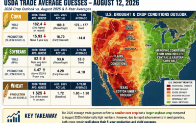 USDA Crop Report Preview & Summary Of Our Weather and Commodity Sentiment