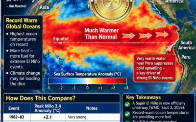 A 1-in-1,000-Year El Niño & How different strengths may affect global commodity markets and weather patterns